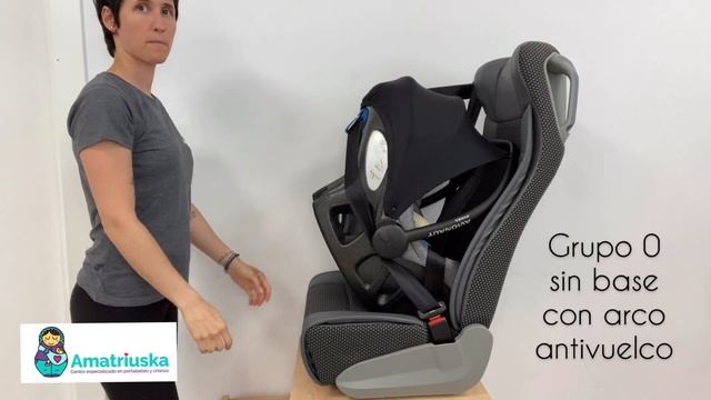 Silla de coche · Diferencias entre instalar un grupo 0 con base y sin base смотреть онлайн