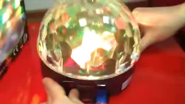 Светодиодный Диско шар LED Magic Ball Light смотреть онлайн