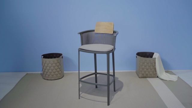 Барные стулья by Ethimo смотреть онлайн