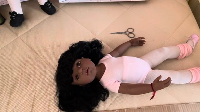 Распаковка куколки Gotz 🥰👍🌹🌷💐Нина балеринка 🥰👍💋