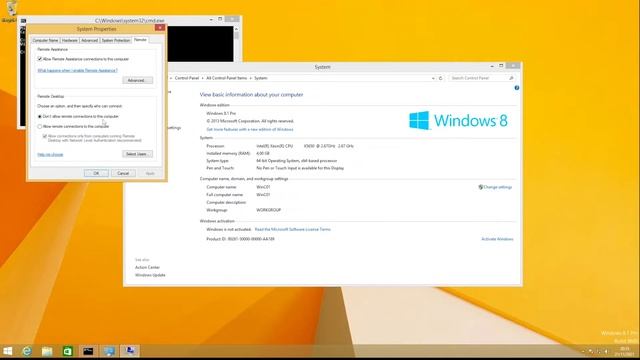 Solved - Remote Desktop Connection Error From Windows 11 to Windows 8 | Remote Desktop can´t connec смотреть онлайн