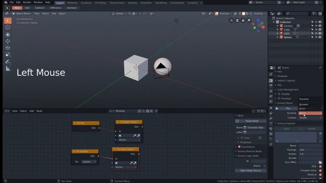 Обзор Armory для Blender смотреть онлайн