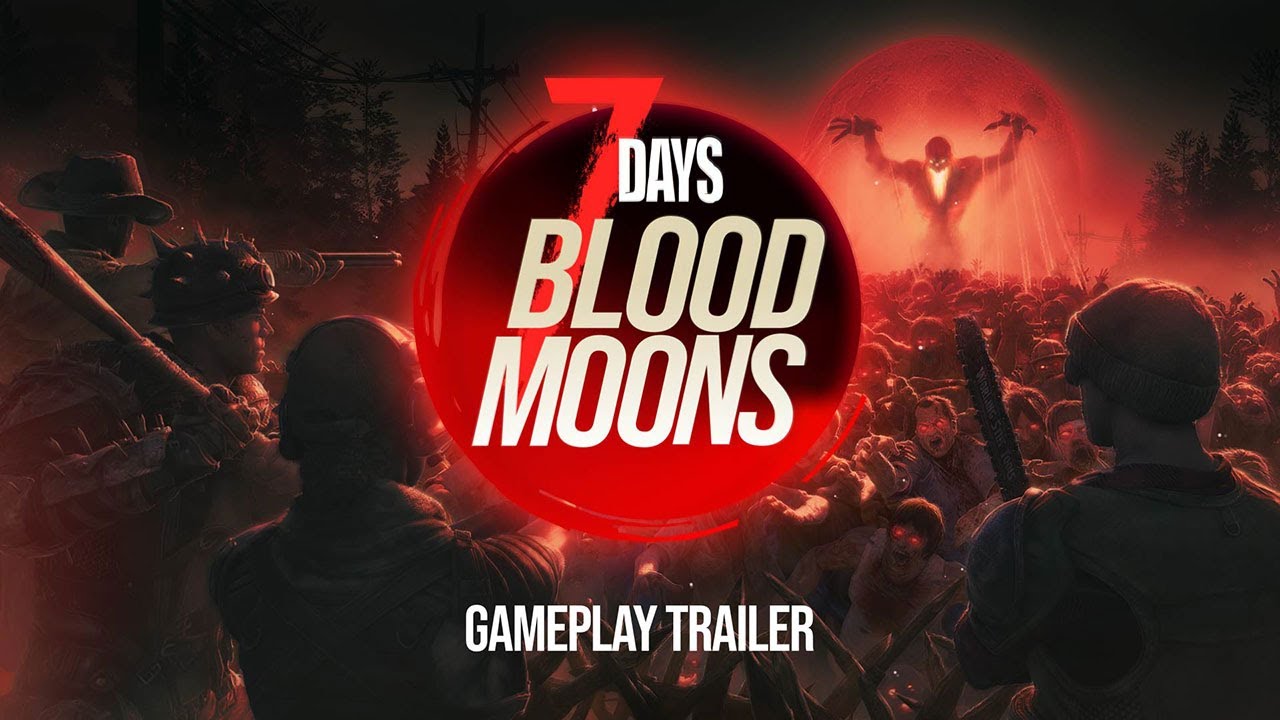 7 Days Blood Moons - Gameplay Trailer смотреть онлайн