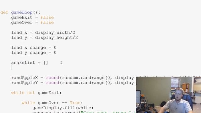 Pygame (Python Game Development) Tutorial - 20 - More Snake Functionality смотреть онлайн