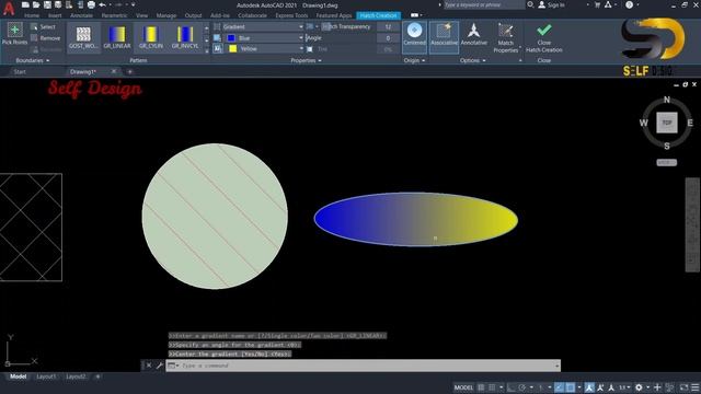 Hatch command | AutoCAD Hatch command | AutoCAD| 3d CAD I AutoCAD in Hindi | @SELFDESIGN01 смотреть онлайн