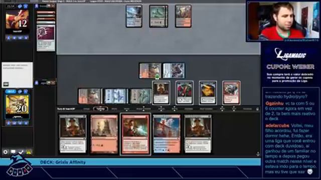 (LIGA PAUPER) Grixis Affinity! смотреть онлайн