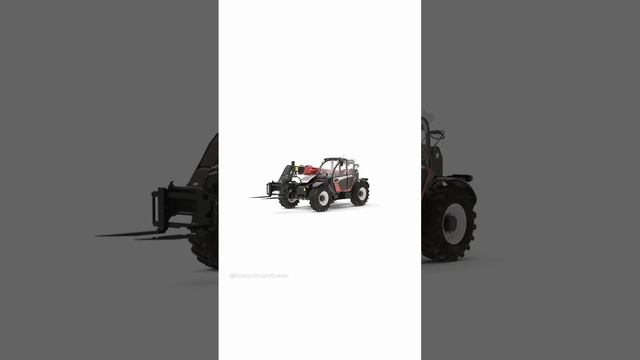 Телескопический погрузчик TLH 740 от Ростсельмаш смотреть онлайн