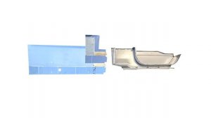 Лонжерон усилитель пола Газель Фермер ремонтный