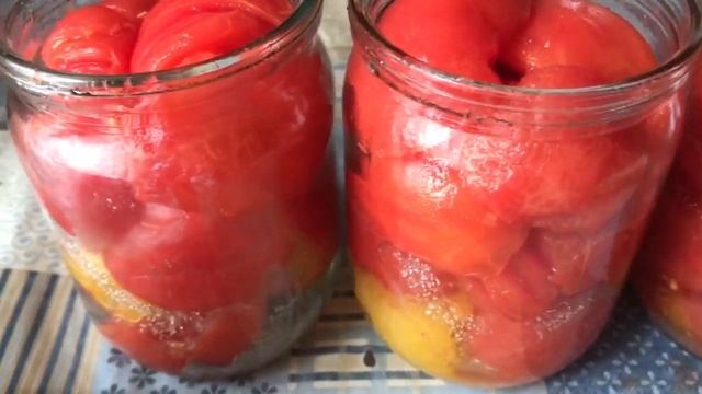 ТОМЛЁНЫЕ ТОМАТЫ // проверенный рецепт, оценят все! смотреть онлайн