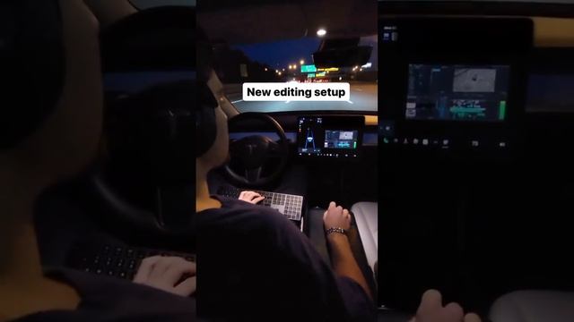 Монтаж видео в машине с автопилотом. Не повторяйте такое!!! смотреть онлайн