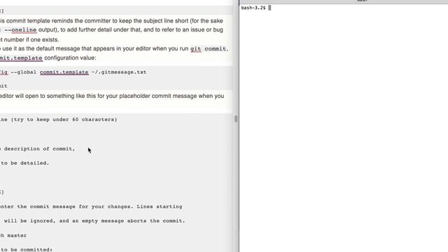 git config custom commit message смотреть онлайн