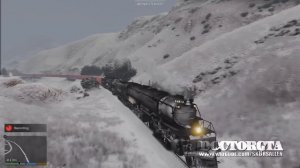 GTA 5 Train Simulator Mod - (Union Pacific Big Boy 4014) Railroad Engineer Mod