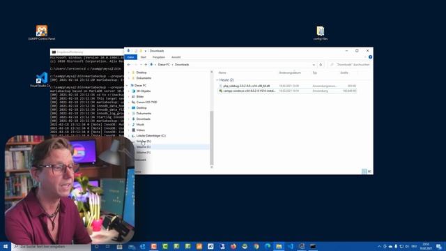 XAMPP sicher updaten; mySQL DB Backup/Restore; autobackup mySQL, remote access XAMPP-Apache-Server смотреть онлайн