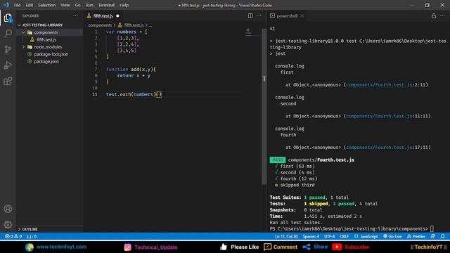 Loops In JEST #7 | JEST Tutorials смотреть онлайн