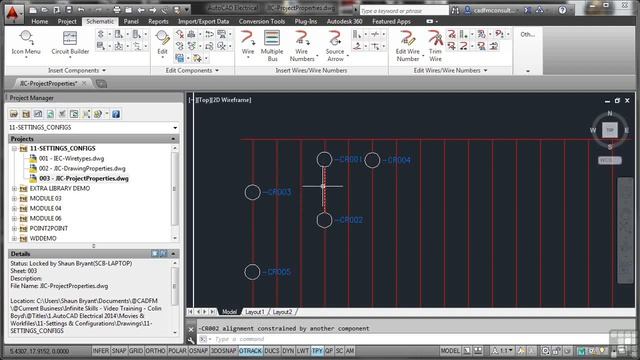 Autocad electrical Tutorial Part 28 Project Properties Drawing Templates смотреть онлайн