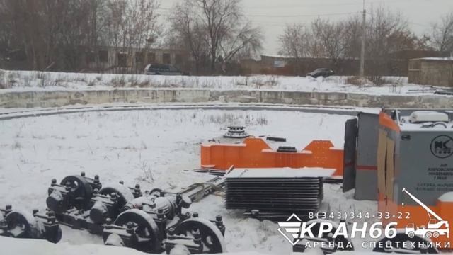 Замена железнодорожного поворотного круга. смотреть онлайн