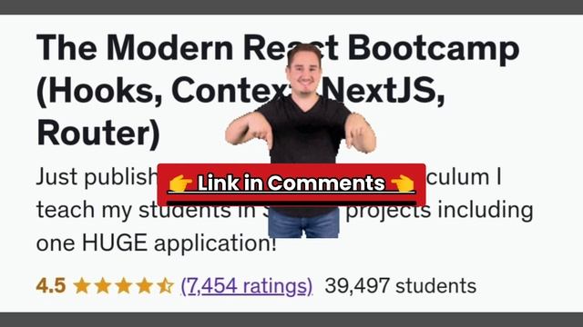 The Modern React Bootcamp (Hooks, Context, NextJS, Router) смотреть онлайн