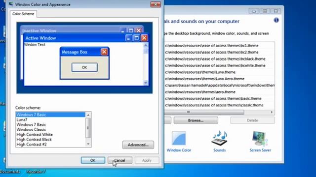 How to make windows 7 look like Xp,for w7 starter and basic !!! First on Youtube смотреть онлайн