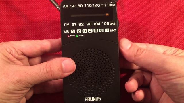 Prunus J-166 AM FM NOAA Weather Portable Radio Review смотреть онлайн