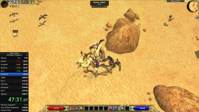 Titan Quest AE - Glitchless (Typhon) speedrun in 1:35:33 (PB) смотреть онлайн