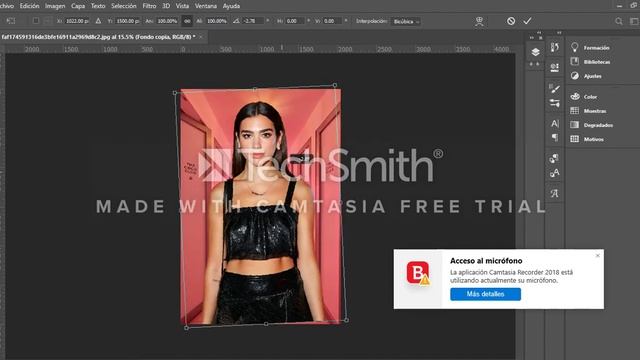 Cambiar de fondo -Photoshop смотреть онлайн
