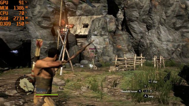 GTX 1060 6GB + I5 7500 - Dragon's Dogma: Dark Arisen [Max Settings/1080p]