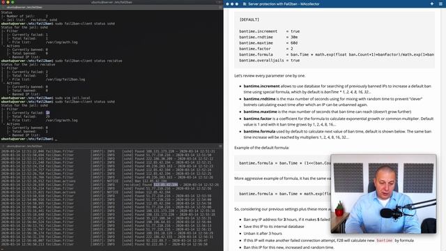 Fail2ban - самое полное руководство по установке и настройке. смотреть онлайн