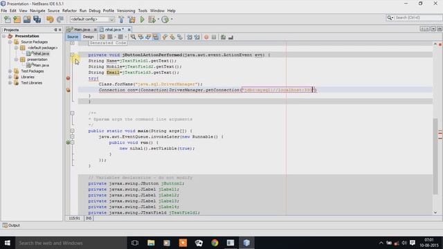 Connection of jdbc with sql смотреть онлайн