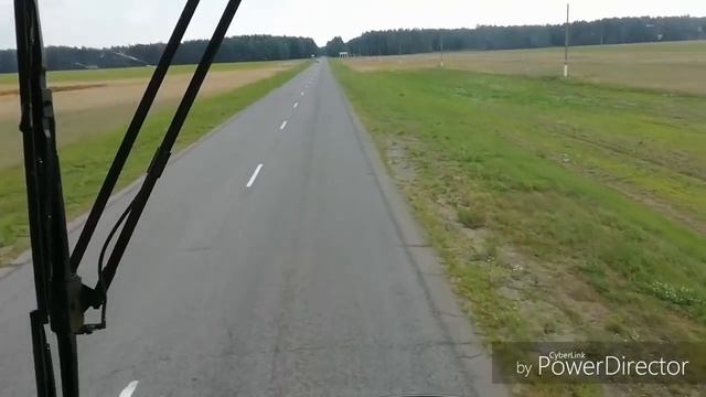 Начал убирать рожь на GS-12!