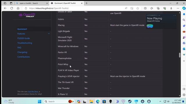OpenXR VR Reprojection Setup Guide with OpenXR Development Tool and OpenXR Toolkit 2024 Tutorial смотреть онлайн