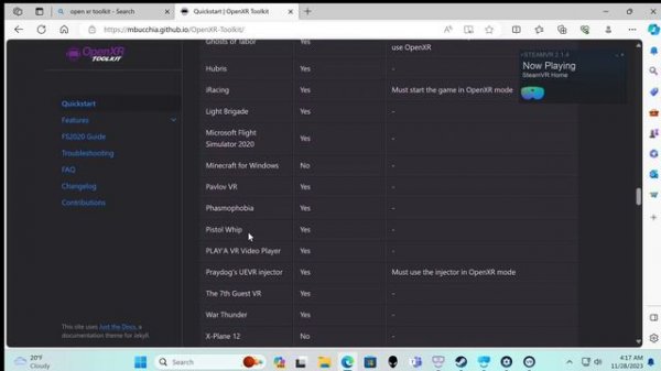OpenXR VR Reprojection Setup Guide with OpenXR Development Tool and OpenXR Toolkit 2024 Tutorial