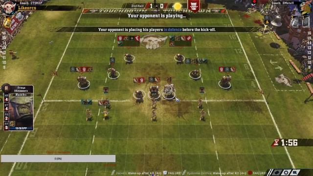 RUBBL S30D8: Likeorcs [CTOKEP] VS Raptor Guard [DMstuff] смотреть онлайн