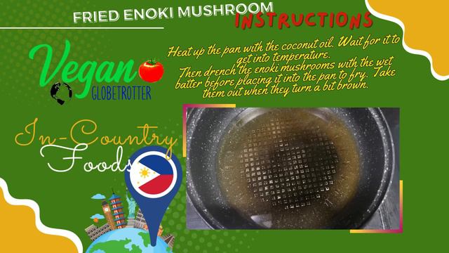 Fried Enoki Mushroom | Vegan Globetrotter смотреть онлайн