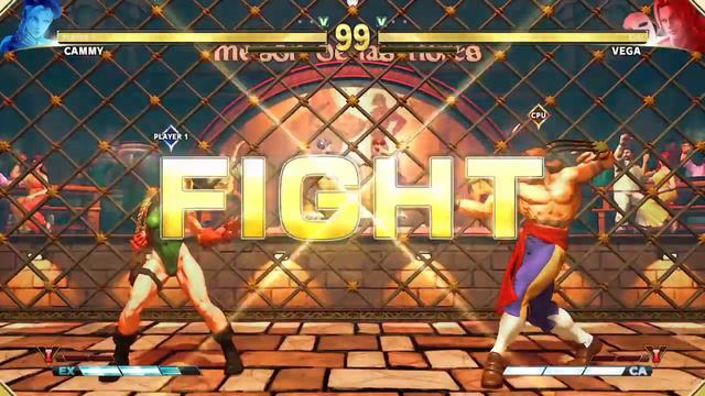 STREET FIGHTER V Cammy vs Vega смотреть онлайн