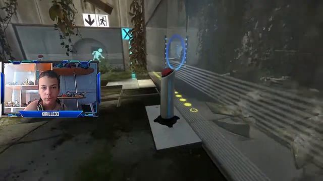 Прохождение Portal 2 | Глава 1 Камера испытаний 1