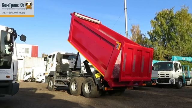 Обзор самосвала CANTONI на базе Daewoo Novus смотреть онлайн