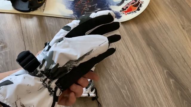 Горнолыжные перчатки с AliExpress смотреть онлайн