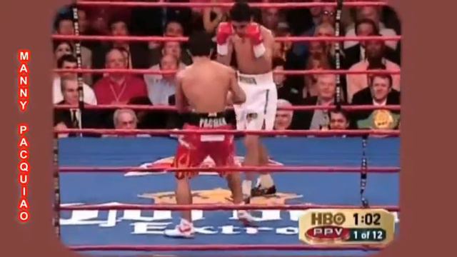 Erik Morales vs Manny Pacquiao I fight - round 1 смотреть онлайн