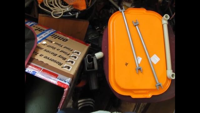 "Пакетный" столик для рыбалки из подручных средств и материалов. смотреть онлайн