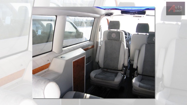 АвтоКомфорт Луцк. Перетяжка салона Volkswagen T5