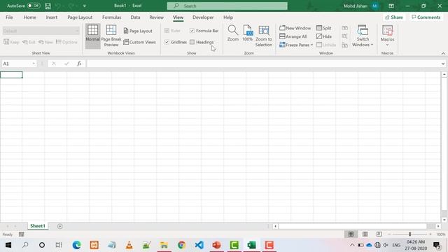 Hide/Show Row and Column Heading in VBA | Excel VBA Tutorial in Hindi смотреть онлайн