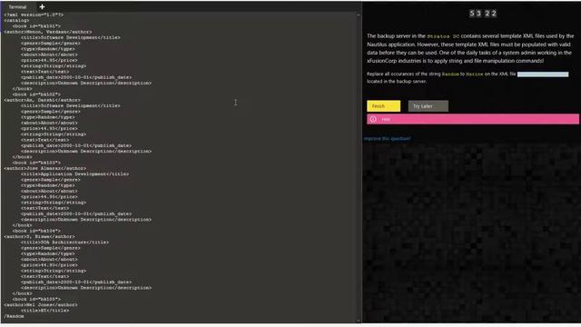 Linux String Substitute KodeKloud Engineer смотреть онлайн