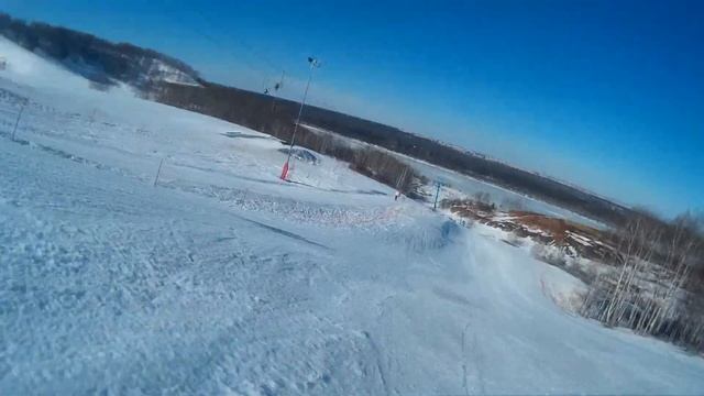 Test Sj4000 Snowboarding