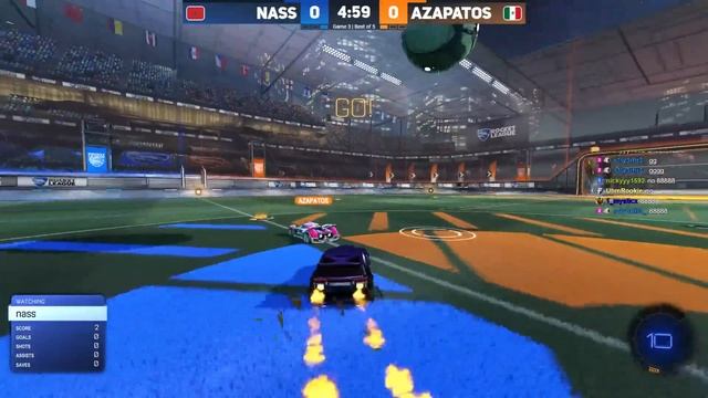 Nass vs aZapatos | Cross Region Showmatch смотреть онлайн