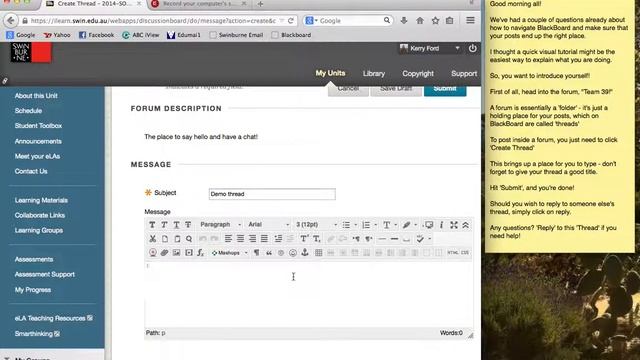 How to post a new thread in a forum смотреть онлайн