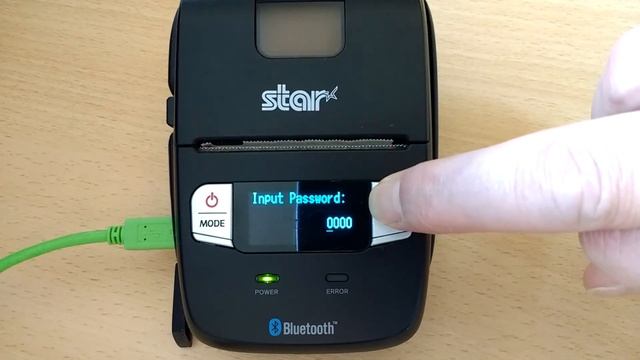 STAR SM L-200 Bluetooth Printer Label Setup Guide смотреть онлайн