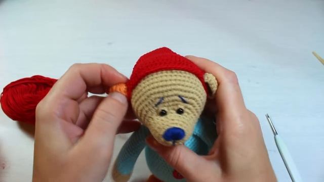 Мастер-класс Мишка. Часть3. Шапочка и конфетка. смотреть онлайн