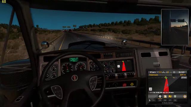 Тюниннг и обкатка на 11лвл . American Truck Simulator . смотреть онлайн