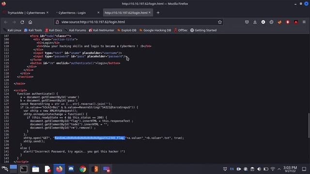 Cyber Heroes CTF Authentication Bypass смотреть онлайн