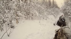 Снежный плен или снегоход снеговик (Тайга Барс 850 и Варяг 500)